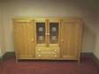 High Quality Wooden Cabinet (Highboard) with 2 glass....