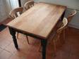 £20 - SOLID PINE Farmhouse Dining Table