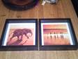 2 Framed African Themed Pictures
